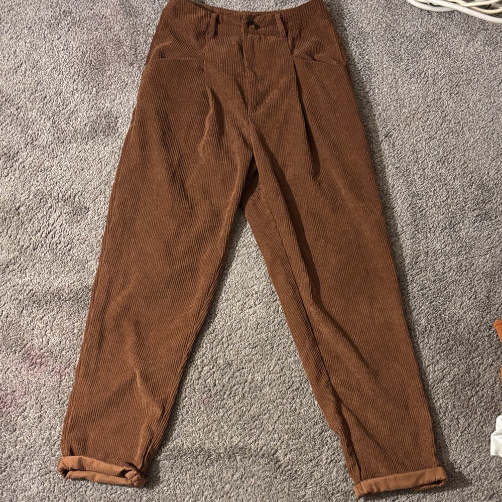 Women’s Brown Corduroy Pants